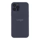 Чохол-накладка скляний матовий із захистом камери Matte AG-Glass для iPhone 12 Pro Graphite Black - зображення 1