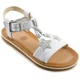 Дитячі сандалі Clarks Finch зі шкіри білі в зірочки 28 261576436 100 (28) - изображение 2