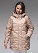 Демісезонна жіноча куртка ультралегка весна-осінь Viva Wear модель 90325 бежевий 2XL 90325-9 - зображення 2