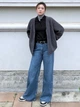 Кардиган Uniqlo розмір XL темно сірий (08) (483980) - зображення 5