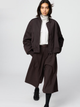 Куртка Uniqlo розмір XS темно коричнева (38) (482767) - изображение 1