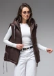 Демісезонна жіноча куртка ультралегка весна-осінь Viva Wear модель 8810 шоколадний M 8810-2 - зображення 3
