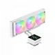 Водяне охолодження GameMax Glacier 360 LCD WH - зображення 1