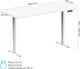 Комп'ютерний стіл OfficePro ODE1880W White - зображення 9
