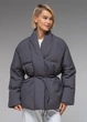 Демісезонна жіноча куртка ультралегка весна-осінь Viva Wear модель 186 сірий One Size 186-1 - изображение 1