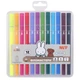 Фломастери YES 12кол. 650595 Miffy, двосторонні /650595/ - зображення 1