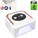 Лампа для сушки гель-лаку для манікюру акумуляторна UV LAMP SUN Y31 248 Вт біла - зображення 4