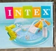 Надувной игровой центр Intex 57165 Аллигатор от 2 лет 160л надувной круг распылитель горка 201х170х84 см - изображение 3