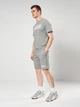 Шорты хлопковые короткие мужские Puma Essentials Graphics 69179003 M Medium Gray Heather (4069161973956) - изображение 3
