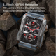 Смарт часы LEMFO MT88 Black (тонометр, пульсоксиметр, звонки) умные часы - изображение 3