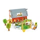 Игровой набор Janod Ферма 3D деревянный 10 фигурок 3+ (695299) - изображение 2