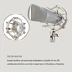 Конденсаторний USB-мікрофон Auna MIC-920 USB (10034262) - зображення 2