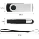 Флеш память AreTop USB 4GB, комплект 10 шт. со шнурками - изображение 5