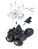 Адаптер UDAPT для кріплення на шолом ПНО Archer NVGA-15 / AGM NVG-40 / NVG-50 з використанням рогу (маунта) з роз'ємом dovetail - зображення 6