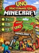 Настольная игра UNO майнкрафт уно карточная игра для детей minecraft настольные карточные игры для компании развивающая интересная детская настолка с картами персонажи майнкрафт семейные настолки с персонажами стив крипер алекс подарок фанату - изображение 1