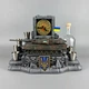 Подарочный набор штофов со встроенными часами "Leopard 2A6" | Стеклянная бутылка 500 мл + стопки PA_1056_1 - изображение 1