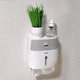 Держатель для туалетной бумаги клеящийся BP-16 WHITE/GRAY - изображение 7