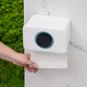 Держатель для туалетной бумаги с отверстием для аромасаше BP-41 WHITE/GRAY - изображение 5