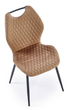 Стул для кухни и гостиной Halmar V-CH-K/569-KR-BEŻOWY Велюр Бежевый (5905248135239) - изображение 6