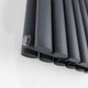 Радіатор дизайнерський Ideale Adele 12 6/1800/354 антрацит - изображение 3