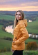 Куртка жіноча демісезонна No Brand П769 гірчична розмір S - зображення 8