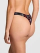 Жіночі трусики Victoria's Secret (28261994761) Logo Cotton Shine High-Leg Thong XS чорні - зображення 2