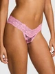 Жіночі трусики Victoria's Secret (2252133782) PINK WinkTM Lace-Trim Thong S рожеві - зображення 1