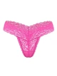 Жіночі трусики Victoria's Secret (887922483275) Lace Thong XXL рожеві - зображення 3