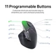 Беспроводная мышь Rapoo MT760 PRO NearLink + Bluetooth, 12K DPI, 9 кнопок, 120 дней работы - изображение 4