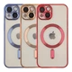 Чохол TPU Metallic Full Camera with Magsafe для iPhone 14 Dark Purple - изображение 2