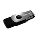 Флешка ЮСБ Wibrand 256 GB Lizard Gen1, USB Flash Drive 3.2 пам'ять 256 Гб обертаючись на всі 360 ° Black - зображення 1