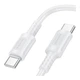Кабель USB Borofone BX111 Type-C to Type-C 60W Белый - изображение 1