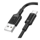 Кабель USB Borofone BX111 Type-C 3A Черный - изображение 1