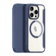 Чохол-книжка Dux Ducis Skin X Pro with MagSafe для iPhone 15 Pro Max Blue - изображение 1