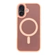 Чохол Premium TPU+PC Space Magnetic Color with Magsafe для iPhone 16 Pink - зображення 1