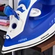 Утюг ROTEX RIC-S Super Glide с керамическим покрытием 2200 Вт с вертикальным отпариванием синий (OZ) - изображение 6