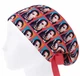 Медицинская шапочка женская HeadwearUniverse универсальная принт Эминем на коралловом - изображение 3