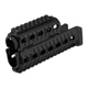 Цівка DLG Tactical для АК-47/74 з 2-ма планками Picatinny + слоти M-LOK (полімер) чорна - изображение 4