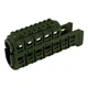Цівка DLG Tactical (DLG-136) для АК-47/74 з планкою Picatinny + слоти M-LOK (полімер) олива - изображение 1