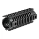 Цівка FAB Defense NFR Carbine для AR-15/M4/M16 (алюміній) чорна - изображение 2