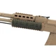 Захисна накладка DLG Tactical (DLG-062) 15 см на планку Picatinny (полімер) олива - изображение 2
