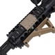 Захисна накладка DLG Tactical (DLG-063) 5 см на планку Picatinny (полімер) койот - изображение 3
