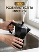 Кофеварка гейзерная для кофе ручная кофеварки гейзерные для дома на 9 чашек турка для газовой электроплиты ручка из термостойкого пластика - изображение 3