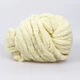 Lady Yarn Chunky Blanket, Кремовый SL1006 - толстая плюшевая пряжа Чанки Бланкет, 300 г / 33 м, для пледов и объемных изделий - изображение 3
