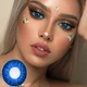 Сині контактні лінзи ELITE Lens Блу1.1 2 шт - зображення 5