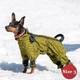 Зимний комбинезон для собак средних и крупных пород (для девочек) размер 9 (шея 78 см, грудь 82–105 см, спина 70–75 см) DIEGO Snow F Желтый, водоотталкивающий, ветрозащитный, утепленный флисом, на молнии на спине, со светоотражателями арт. Snow F - изображение 4