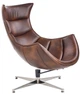 Крісло для відпочинку Halmar Luxor Коричневий (5905248120761) - зображення 1