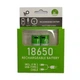 Аккумуляторы Smartoools 18650 3.7V 2000Mah с зарядкой Type-C (2 шт) Зеленый (DB-2356) - изображение 7
