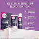 Женский набор для удаления волос Veet Expert для интимных зон тела, крем для удаления волос для женщин 50 мл и пенка Multi-Benefits 50 мл. - изображение 2