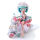 Ігровий набір 4SF MANGA DOLLS серії "Hello Kitty" – КРАСУНЯ ПІНК НА СКУТЕРІ (з аксес.) - изображение 4